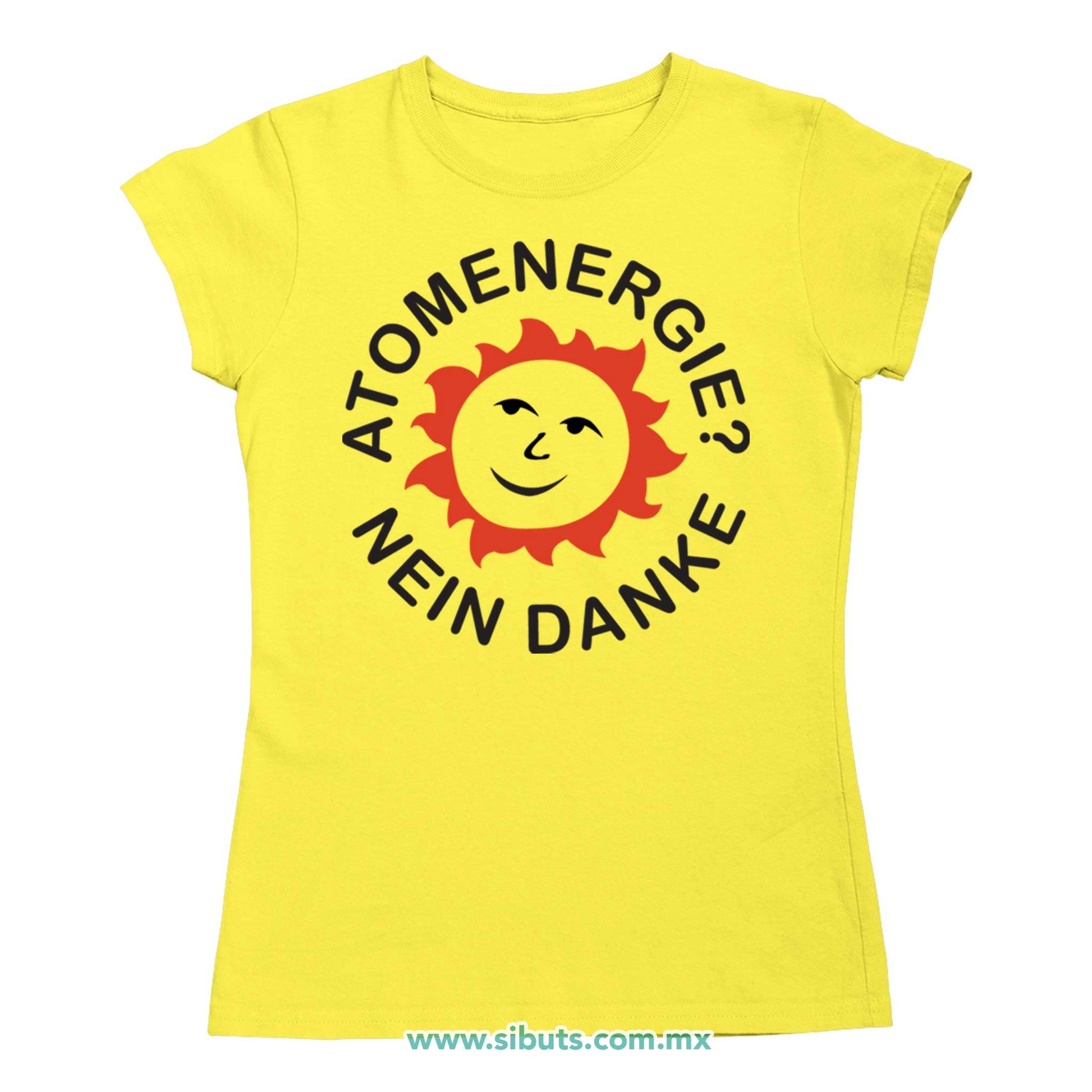 Playera Mujer Dark Atomenergie Nein Danke