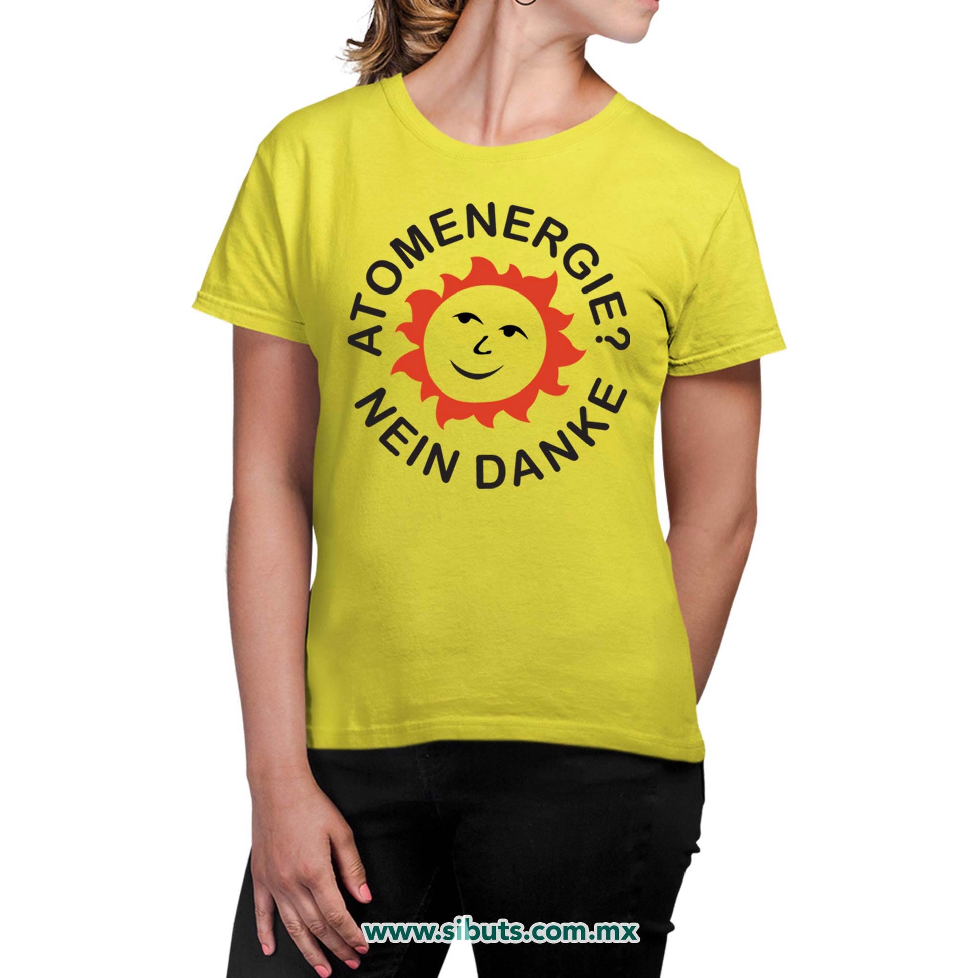 Playera Mujer Dark Atomenergie Nein Danke
