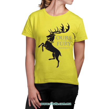 Playera Mujer Game Of Thrones House Baratheon
