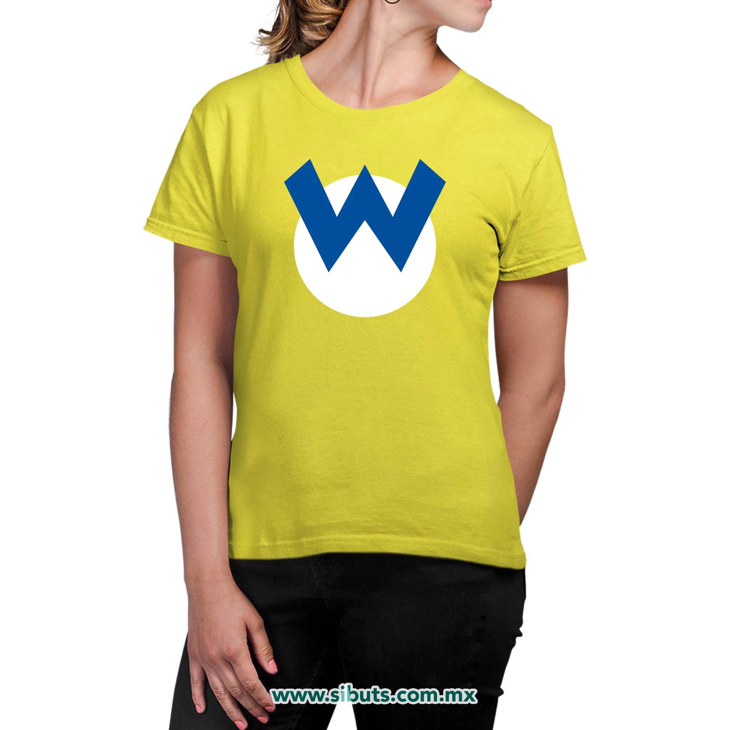 Playera Mujer Mario Bros Wario