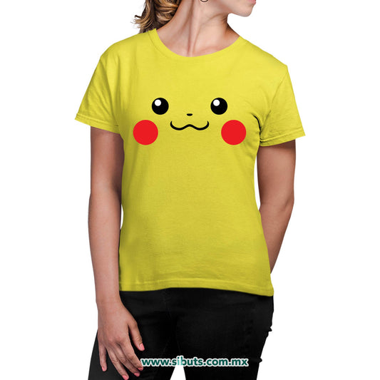 Playera Mujer Pokemon Pikachu