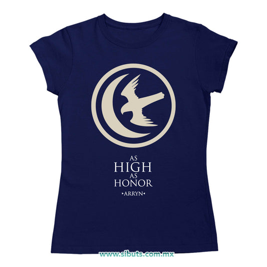 Playera Mujer Game Of Thrones House Arryn