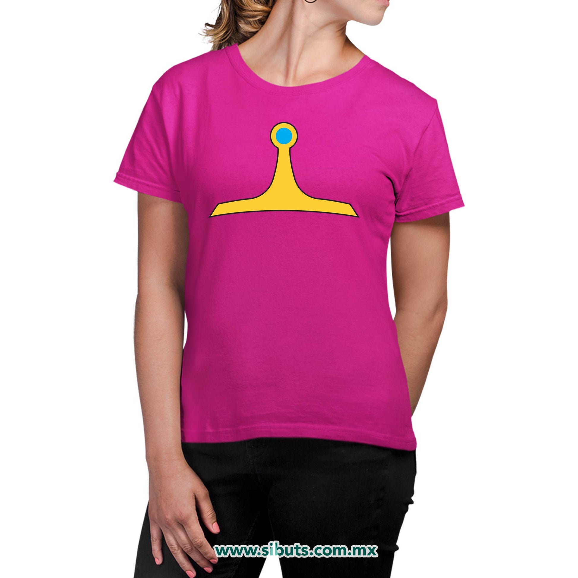Playera Mujer Hora Aventura Bubblegum Princess