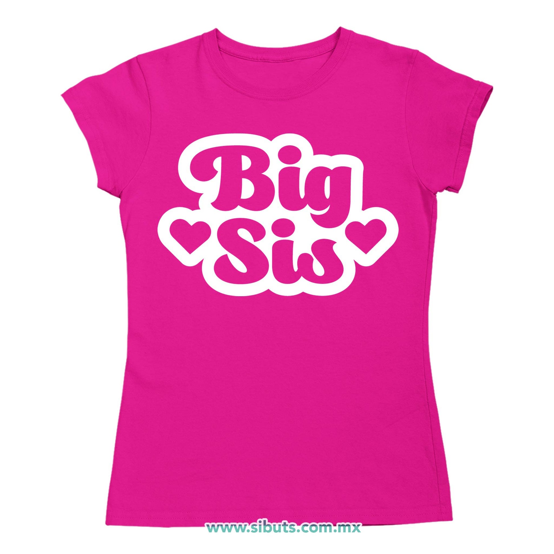 Playera Mujer Big Sis Hermana Mayor