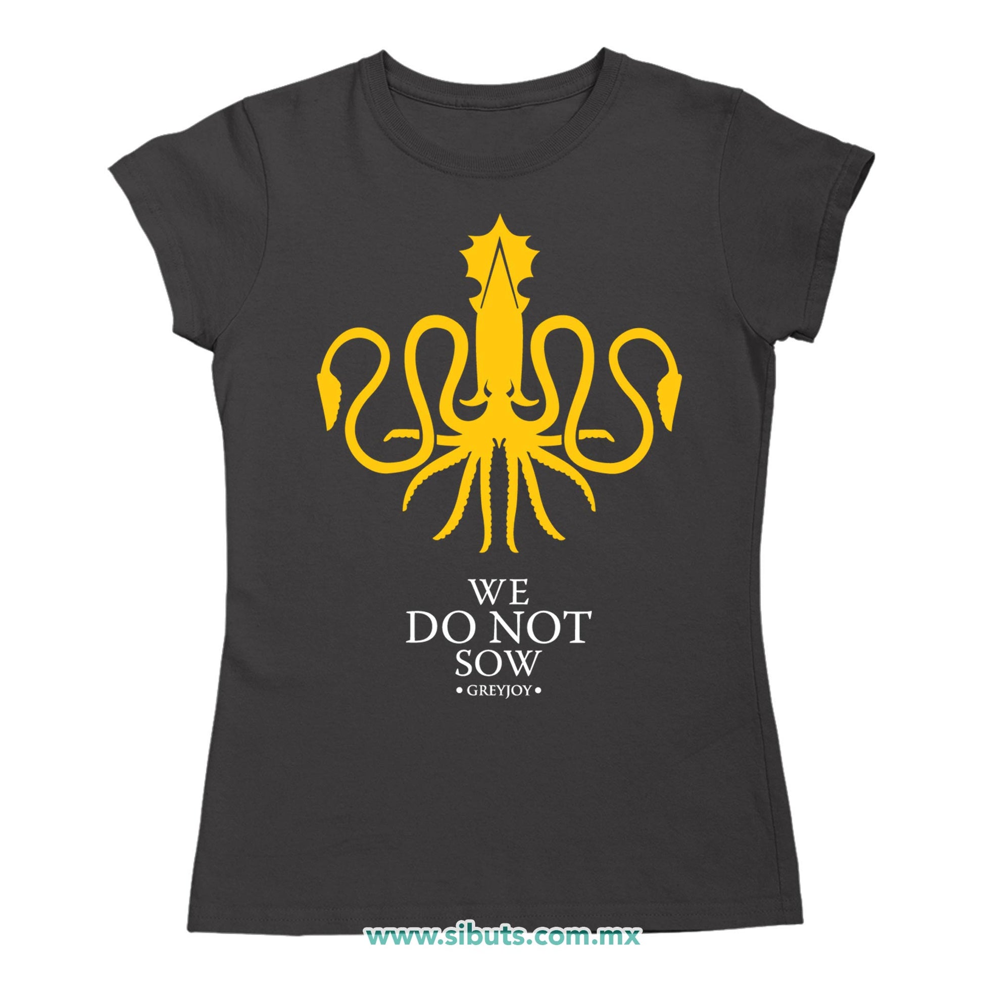 Playera Mujer Game Of Thrones House Greyjoy