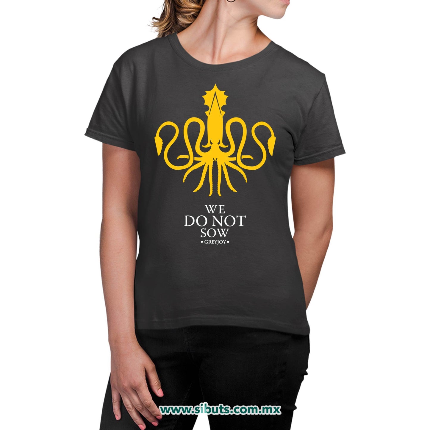 Playera Mujer Game Of Thrones House Greyjoy