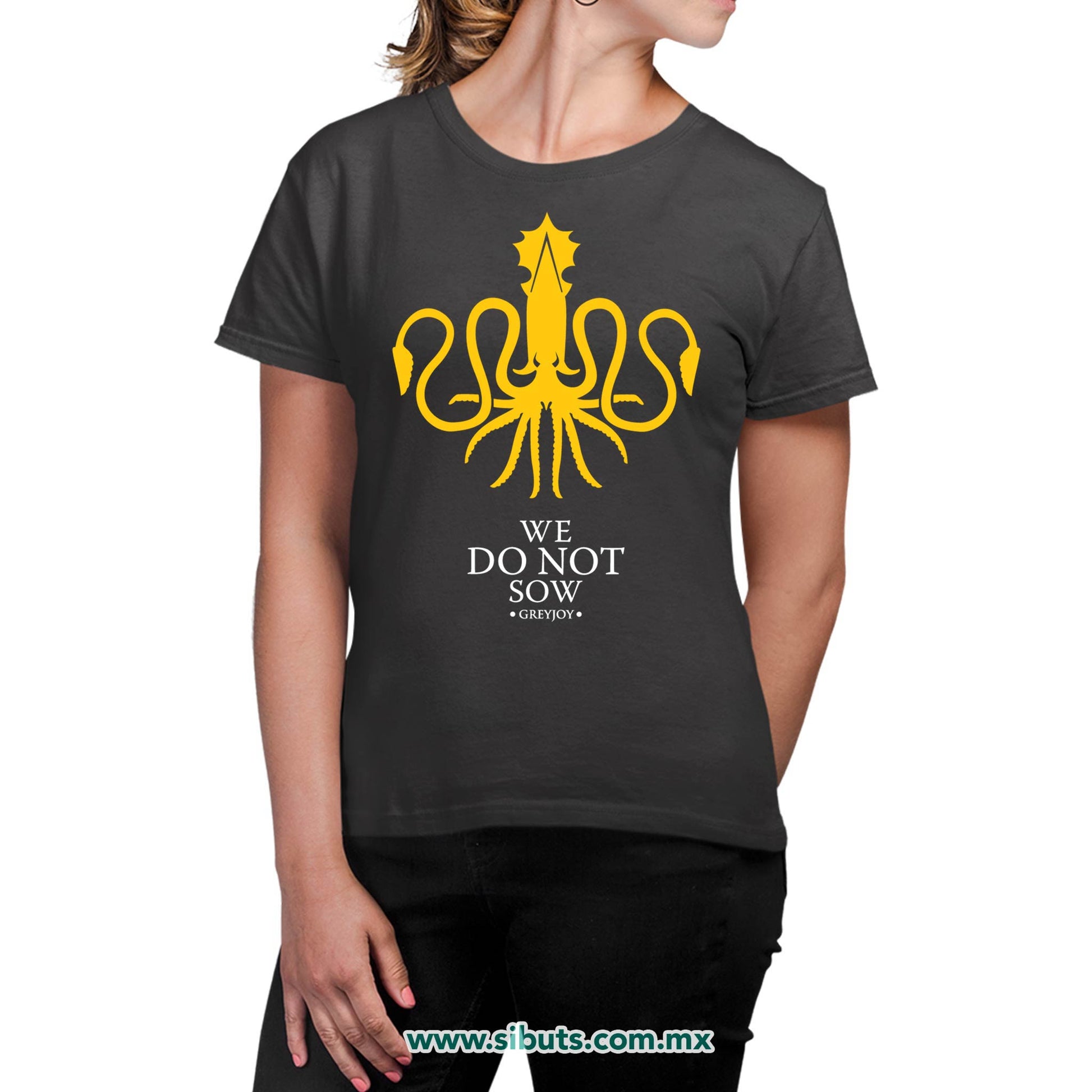 Playera Mujer Game Of Thrones House Greyjoy