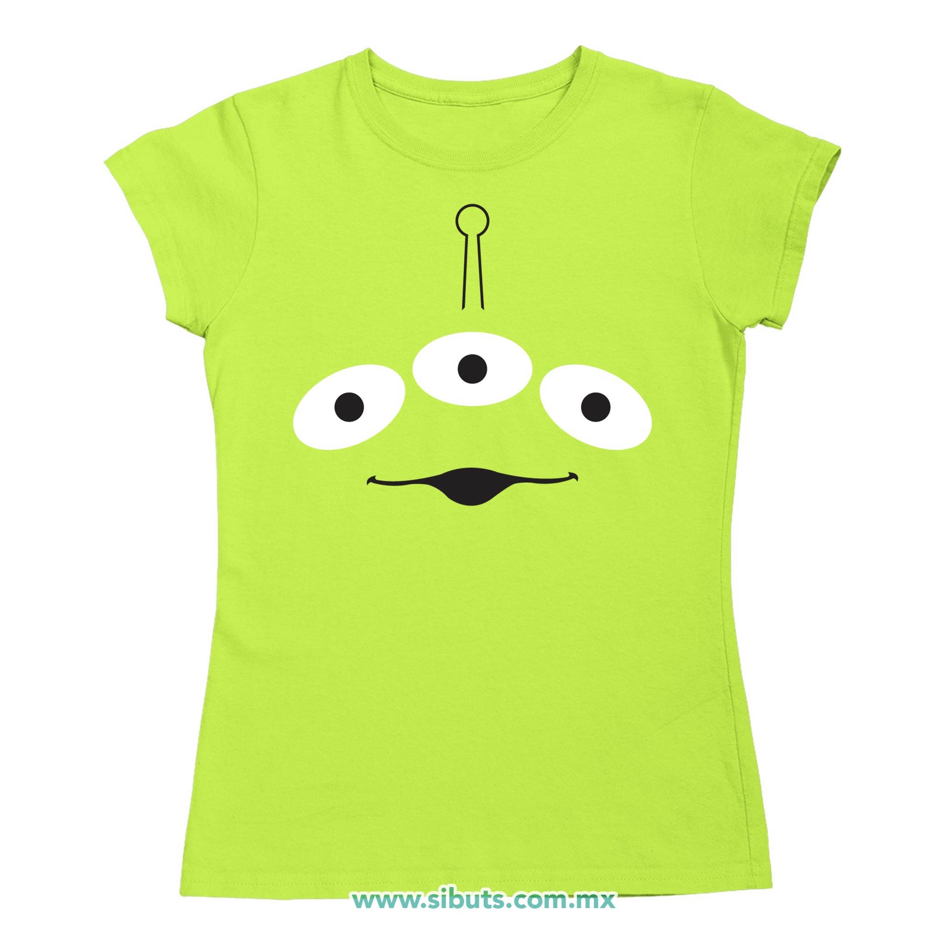 Playera Mujer Toy Story Marciano