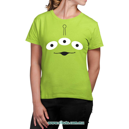 Playera Mujer Toy Story Marciano