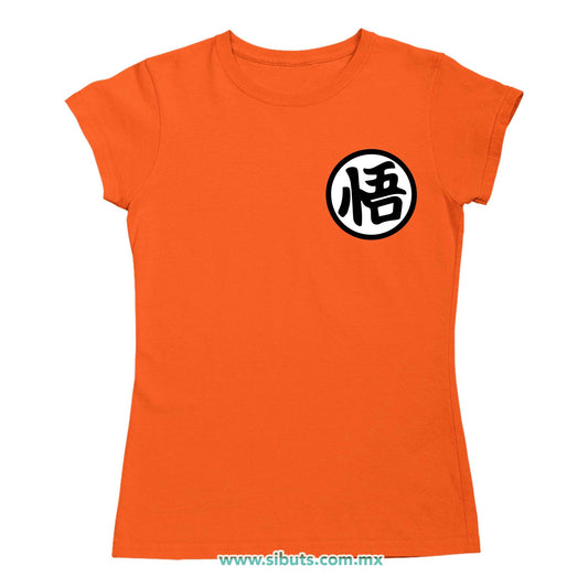 Playera Mujer Dragon Ball Goku