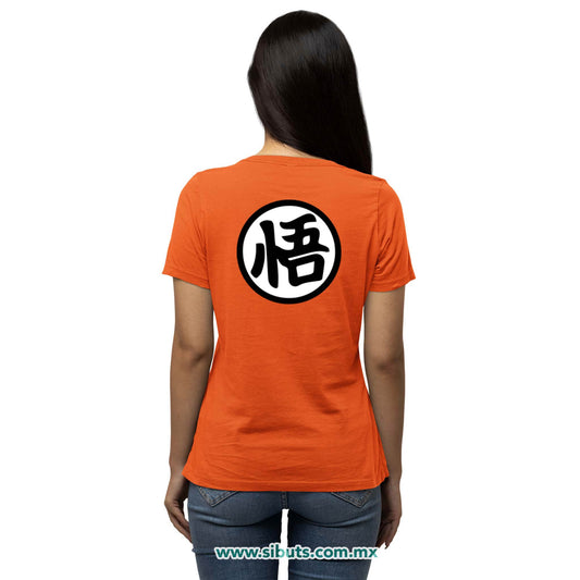 Playera Mujer Dragon Ball Goku