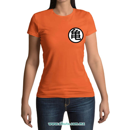 Playera Mujer Dragon Ball Goku Maestro Roshi