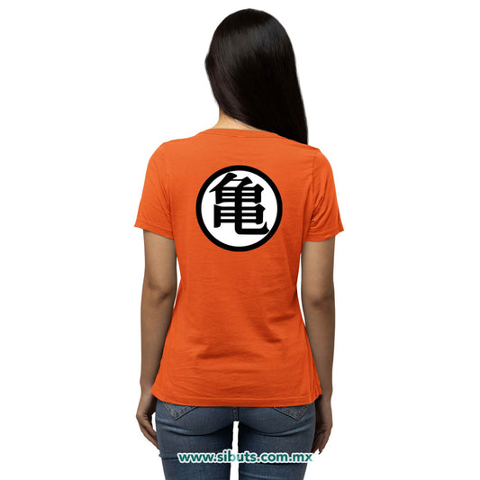 Playera Mujer Dragon Ball Goku Maestro Roshi