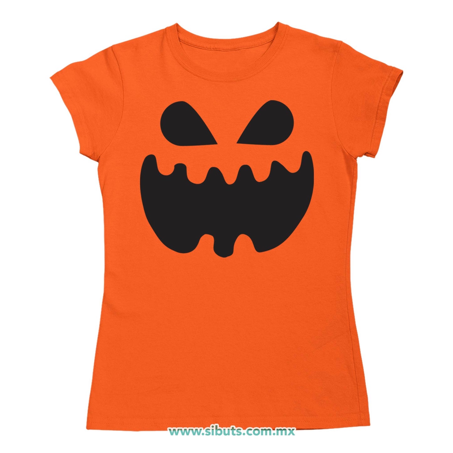 Playera Mujer Halloween Calabaza Pumpkin