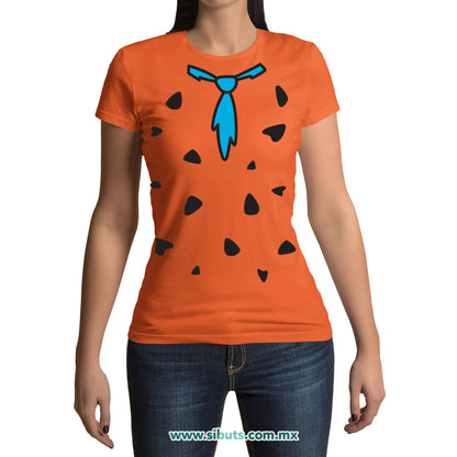 Playera Mujer Pedro Picapiedra