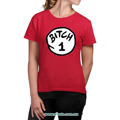 Playera Mujer Dr. Seuss Bitch 1