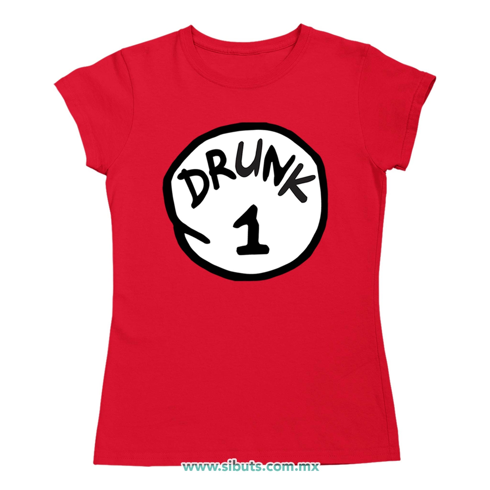 Playera Mujer Dr. Seuss Drunk 1