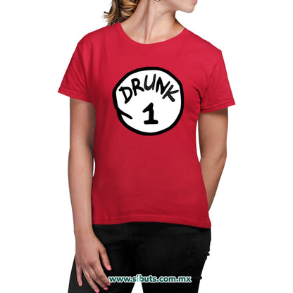 Playera Mujer Dr. Seuss Drunk 1