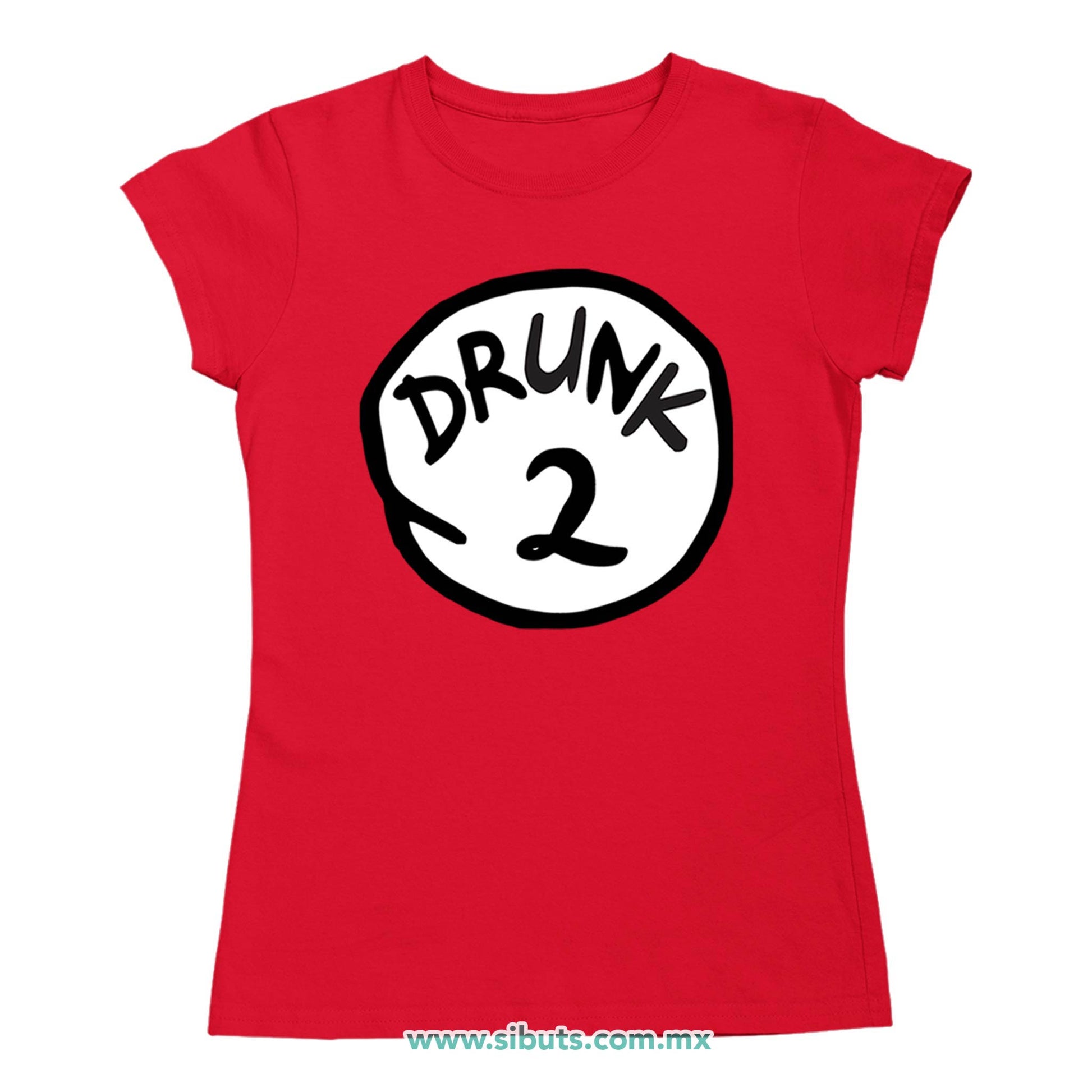 Playera Mujer Dr. Seuss Drunk 2