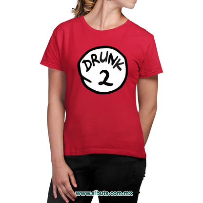 Playera Mujer Dr. Seuss Drunk 2