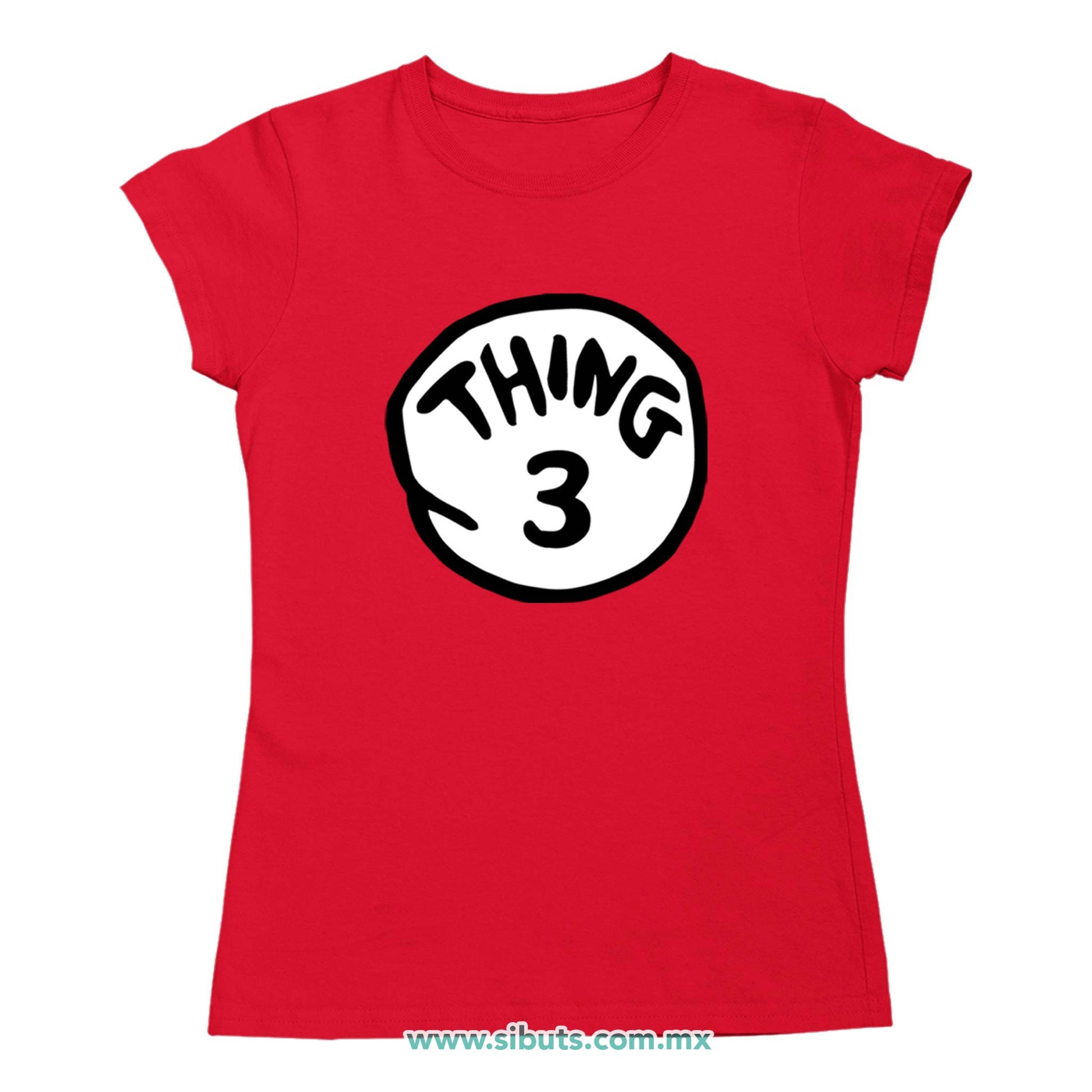 Playera Mujer Dr. Seuss Thing 3