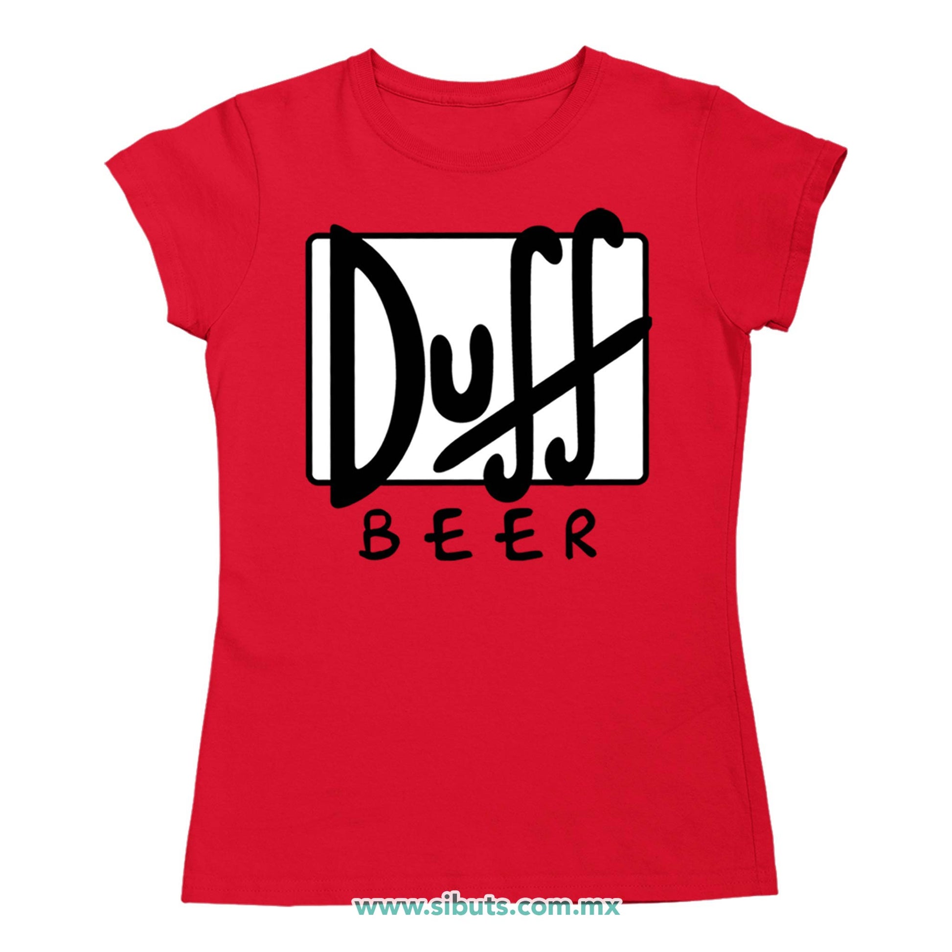 Playera Mujer Los Simpsons Beer Duff
