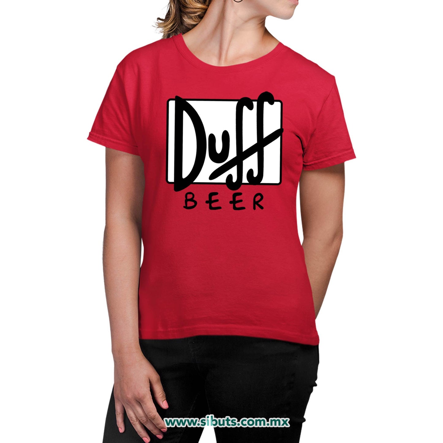 Playera Mujer Los Simpsons Beer Duff