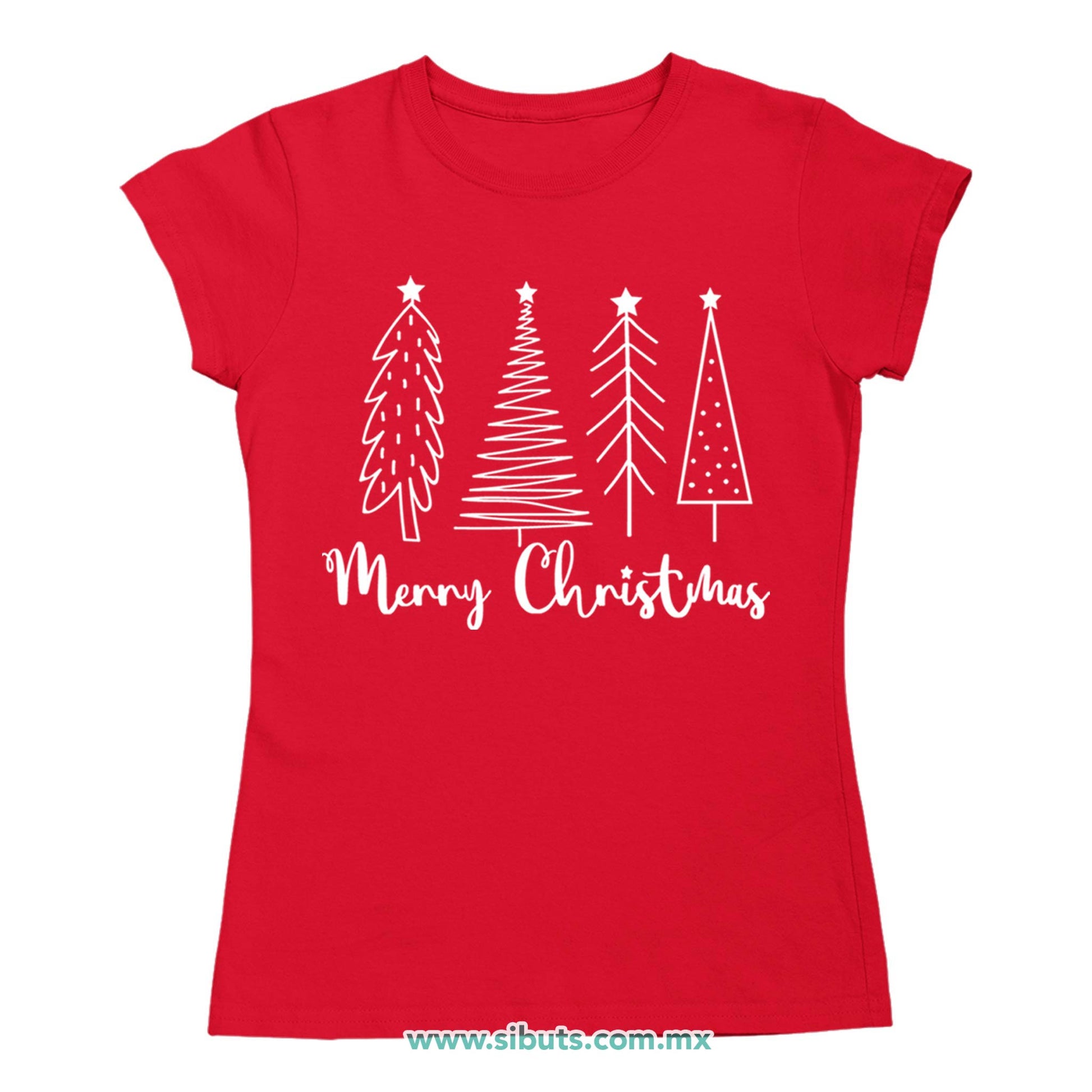 Playera Mujer Merry Christmas