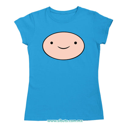 Playera Mujer Hora Aventura Finn