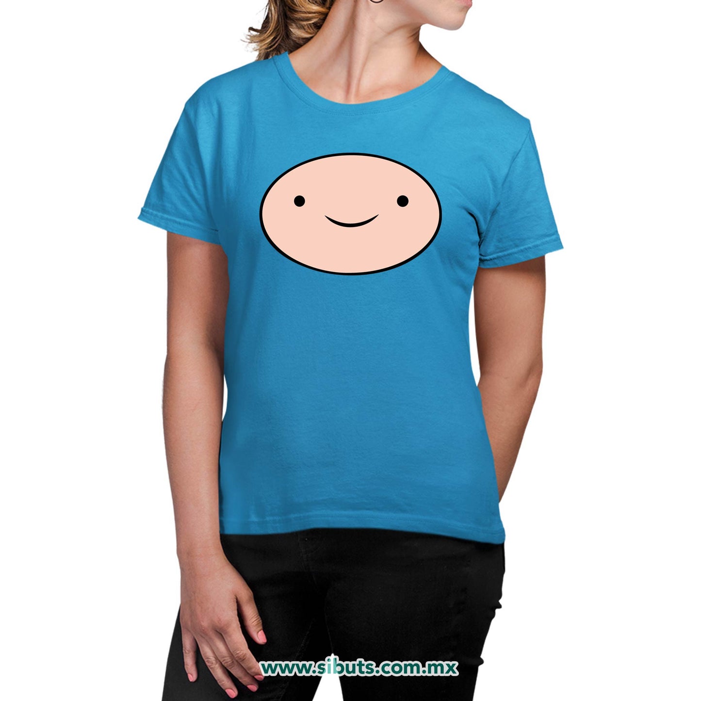 Playera Mujer Hora Aventura Finn