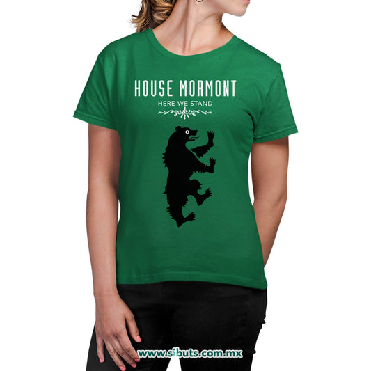 Playera Mujer Game Of Thrones House Mormont
