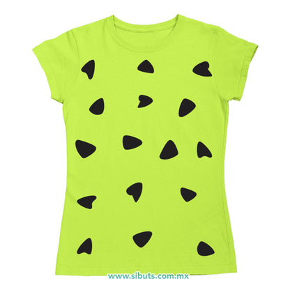 Playera Mujer Picapiedra Pebbles
