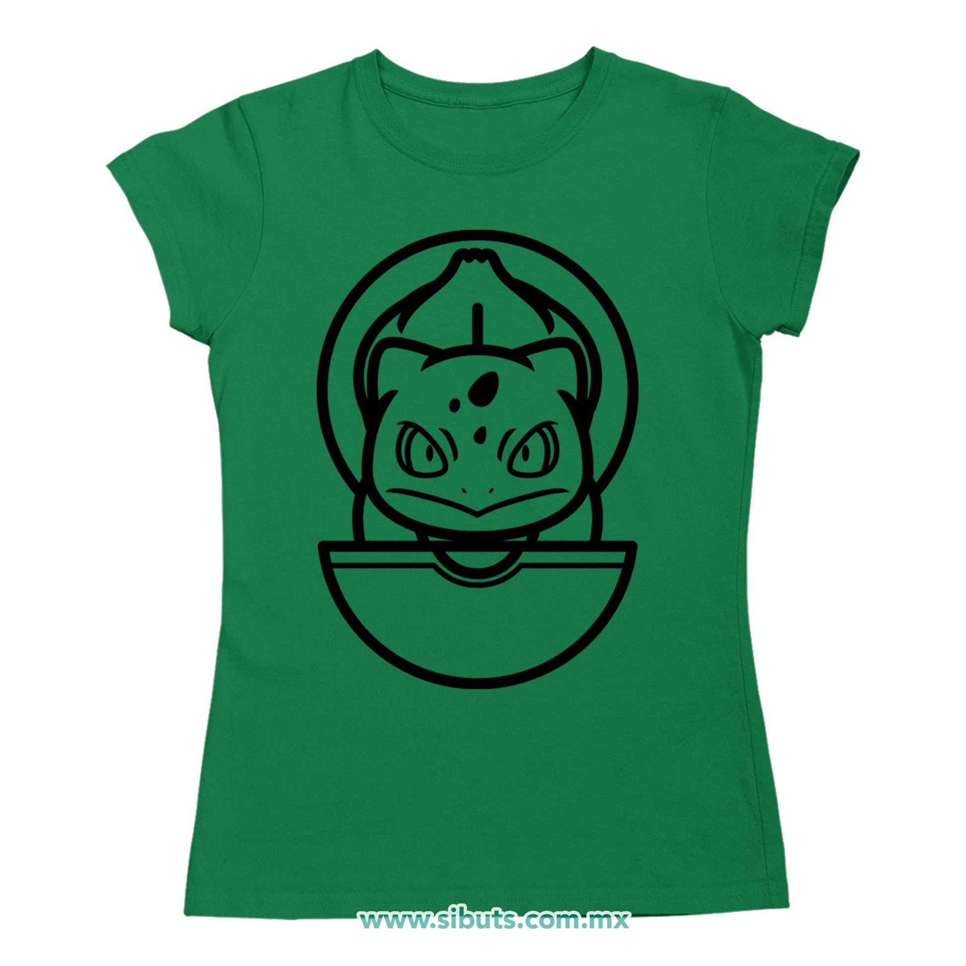 Playera Mujer Pokemon Bulbasaur Point