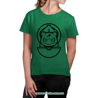 Playera Mujer Pokemon Bulbasaur Point