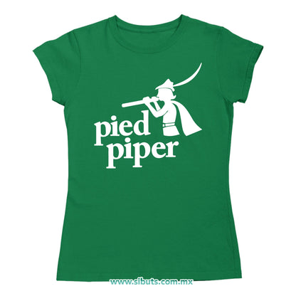 Playera Mujer Silicon Valley Pied Piper