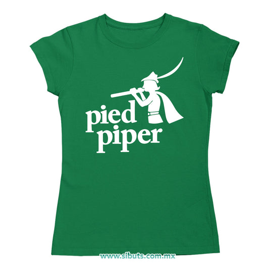 Playera Mujer Silicon Valley Pied Piper