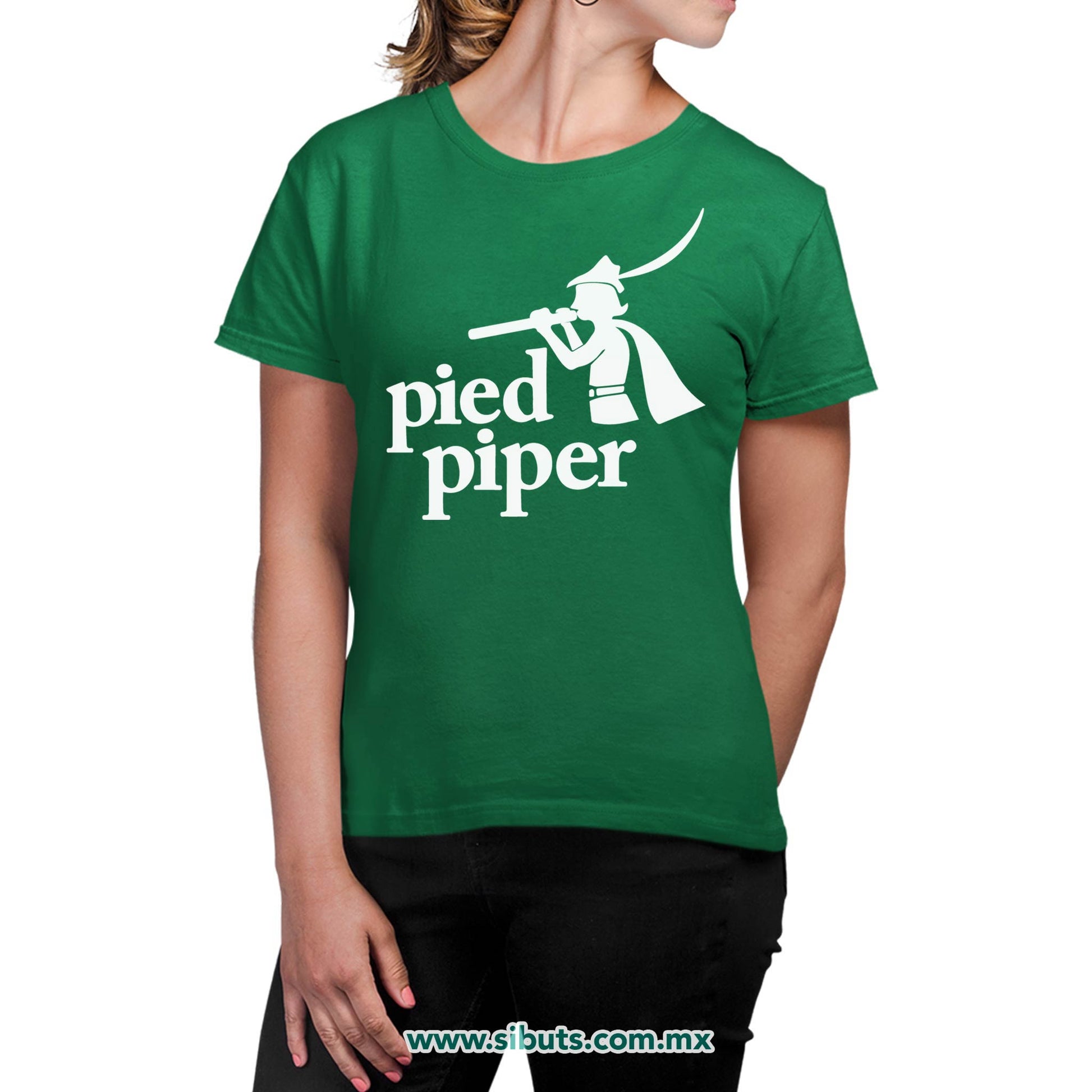 Playera Mujer Silicon Valley Pied Piper
