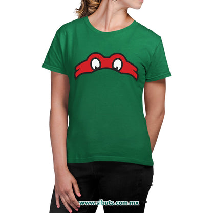Playera Mujer Tortuga Ninja Rafael
