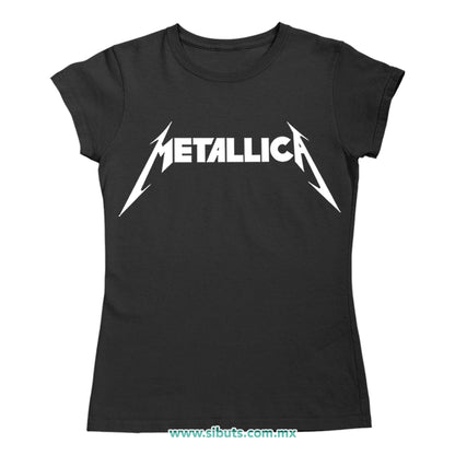 Playera Mujer Metallica