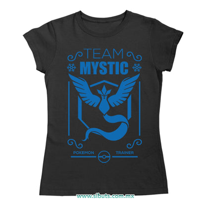 Playera Mujer Pokemon Go Team Mystic