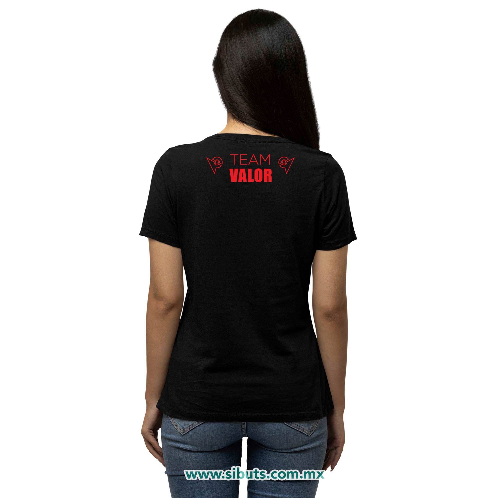 Playera Mujer Pokemon Go Team Valor