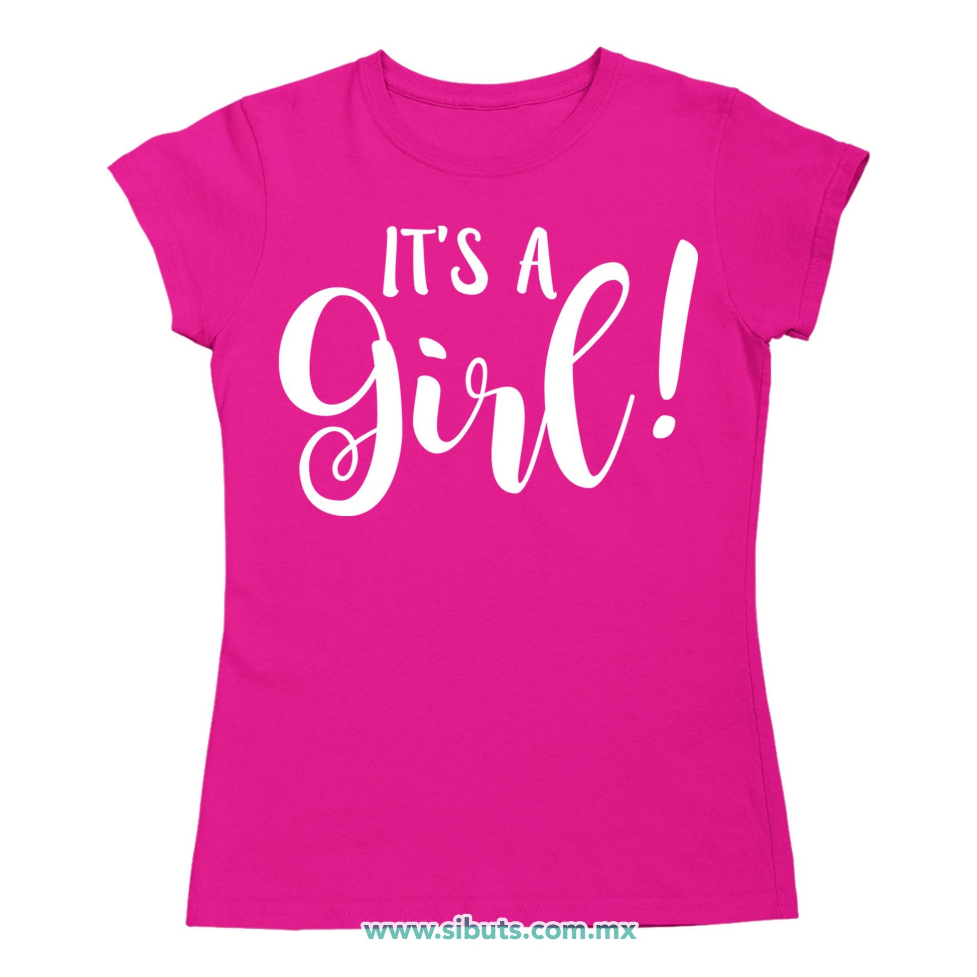 Playera Mujer Sex Reveal It´S A Girl