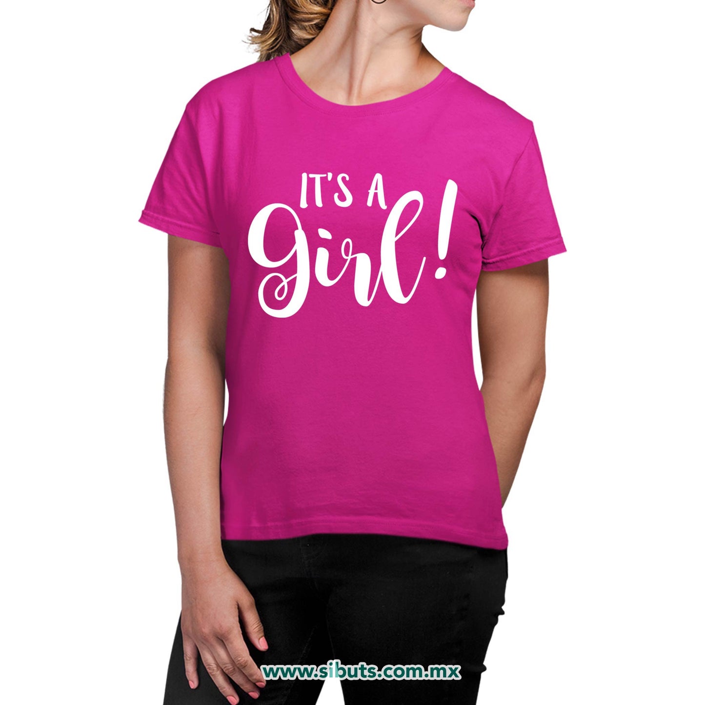 Playera Mujer Sex Reveal It´S A Girl