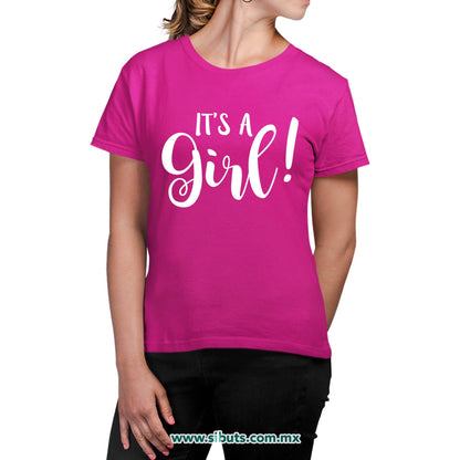 Playera Mujer Sex Reveal It´S A Girl