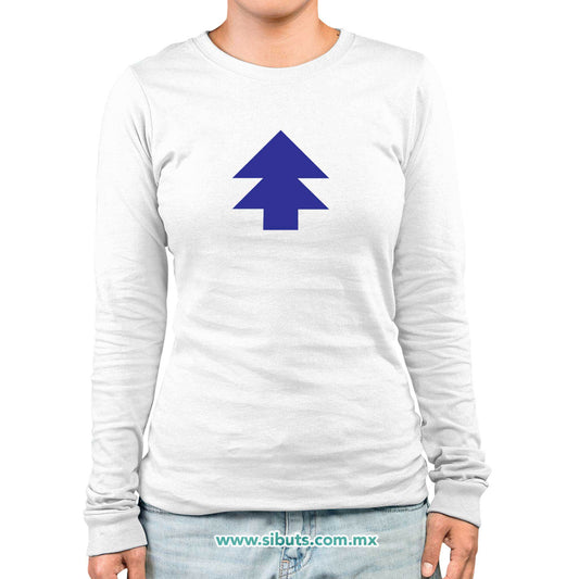 Playera Mujer Manga Larga Gravity Falls Dipper Pino
