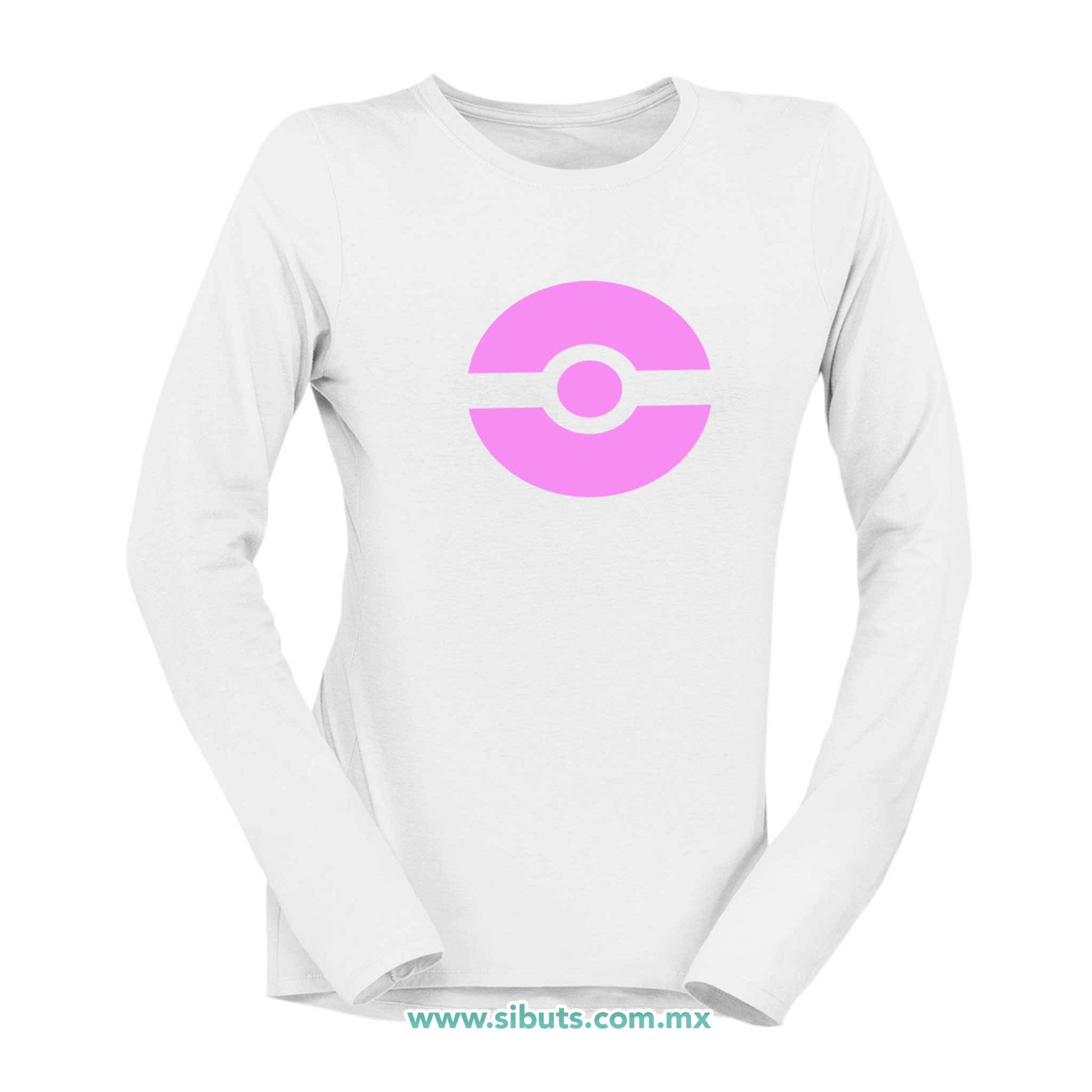Playera Mujer Manga Larga Pokemon Liza