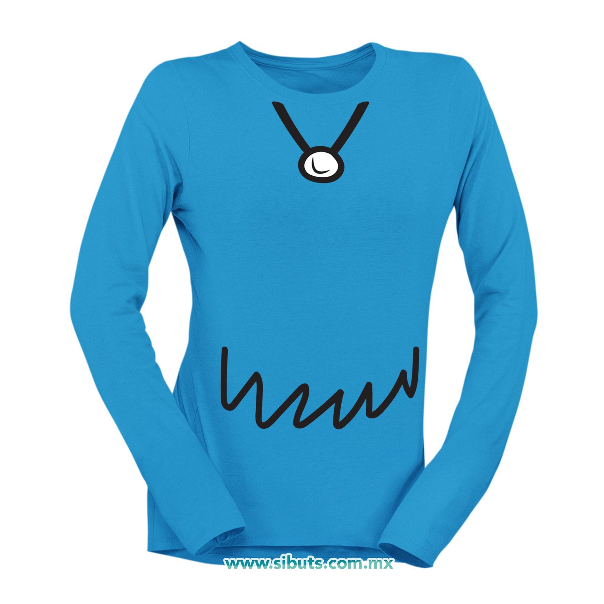 Playera Mujer Manga Larga Betty Picapiedra