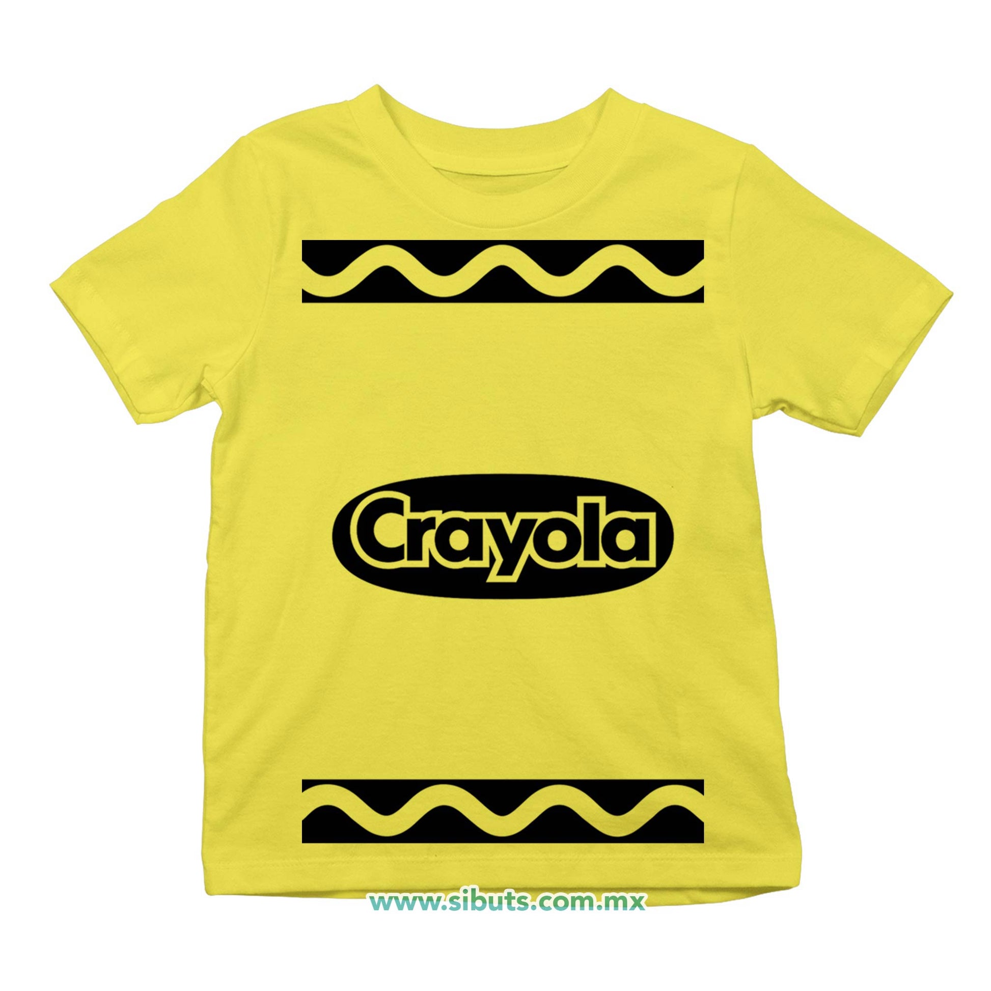 Playera Niña Crayola Amarilla
