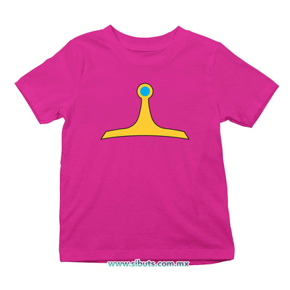 Playera NIña Hora Aventura Bubblegum Princess