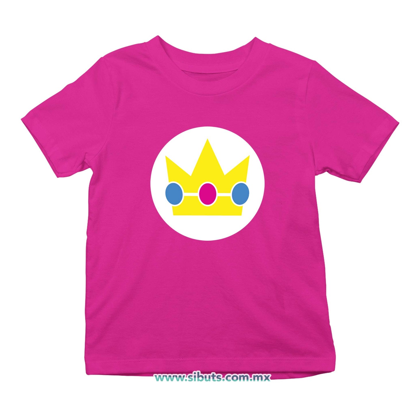 Playera Niña Mario Bros Princess